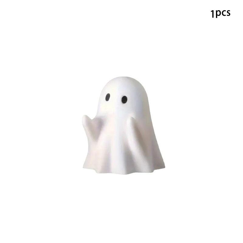 

Смешная подставка для ручек в виде привидения, жуткая фигурка привидения, подставка для карандашей для настольного органайзера, аксессуар, подарки для семьи, друзей
