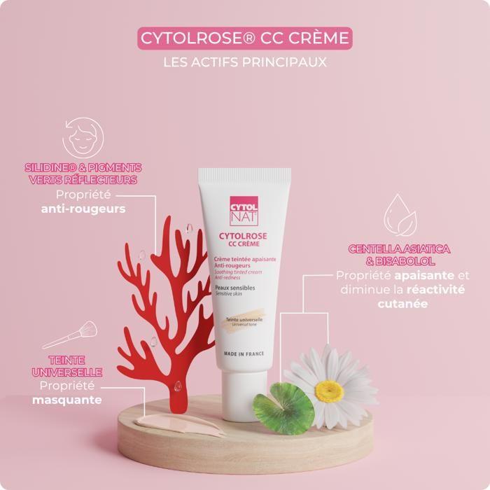CYTOLROSE® CC Creme, getönte Anti-Rötungs-Creme 40 ml