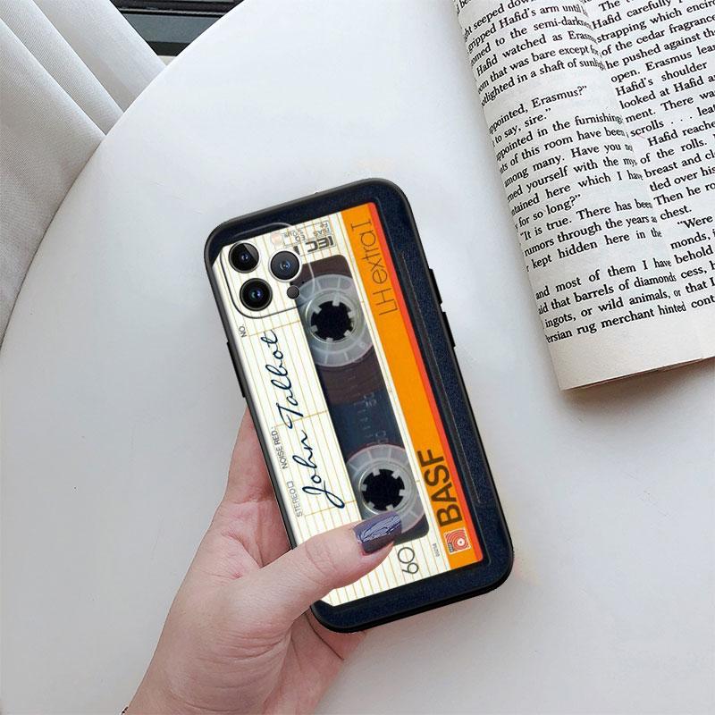 Cassette Vintage Tape Phone Case for Samsung Galaxy S20 S21 Ultra FE Plus A26 A30 A30S A31 A52 A42 A50 A50S
