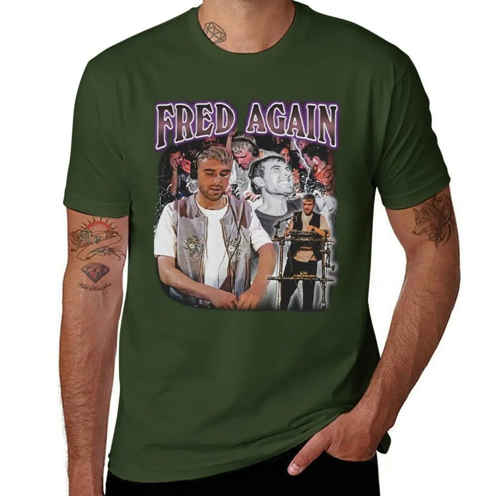 Fred Again Vintage T-Shirt oversized für einen Jungen Sweatshirts, Herren
