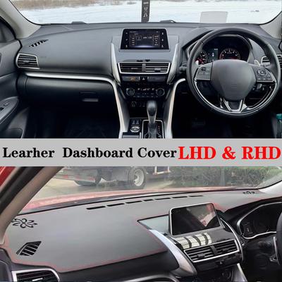 Leather Dashmat Automobile Dashboard Cover Dash Mat Anti-UV Carpet Car Accessories For Mitsubishi Eclipse Cross 2017 2018 -