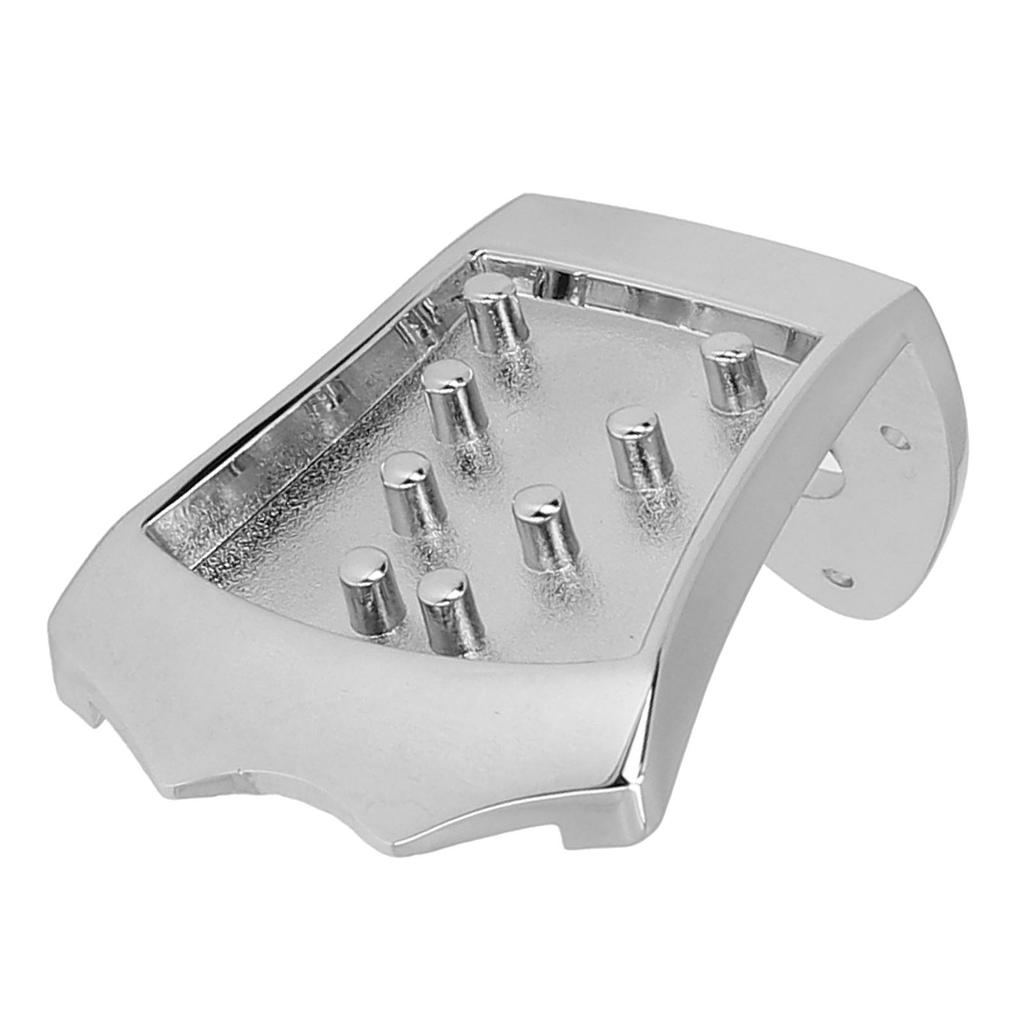 8 String Mandolin Tailpiece with Belt Buckle and Screws Metal Tailpiece Replacement Stringed Musical