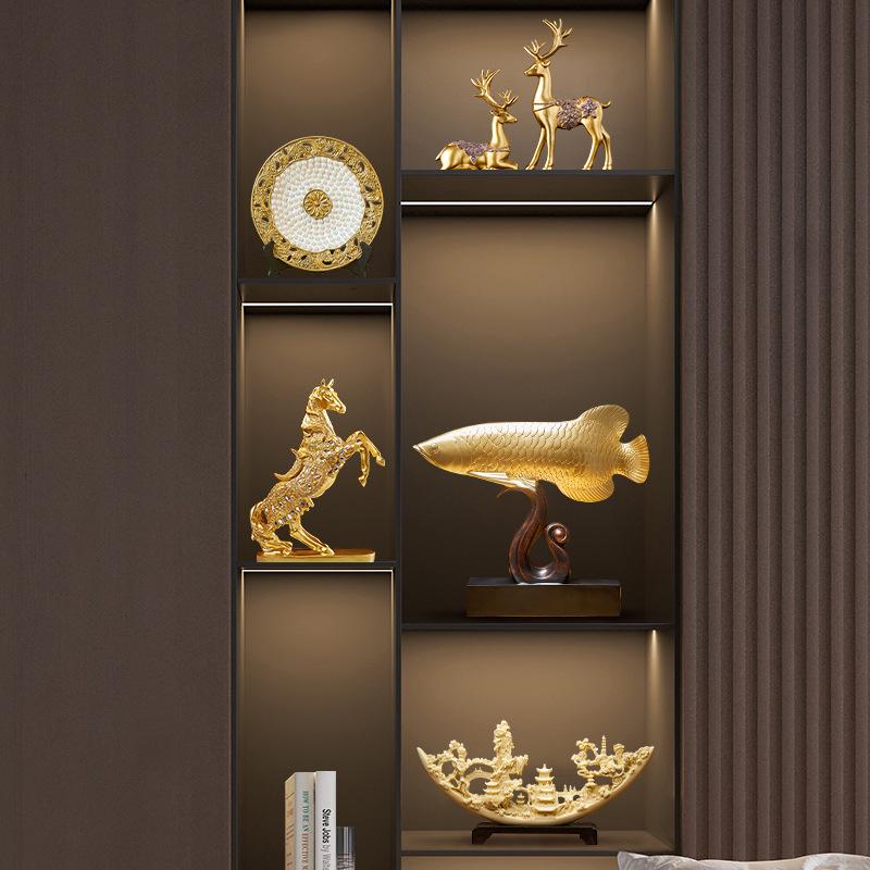 Modern Art Wine & Ornament Display Cabinet for Home or Office
