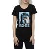 STAR WARS Womens/Ladies R2-D2 Poster Cotton T-Shirt