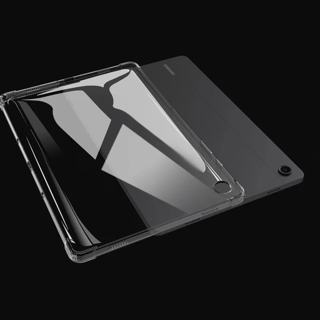 

For Samsung Galaxy Tab A9+ Case TPU Tablet Cover Transparent Drop Protection Shell A