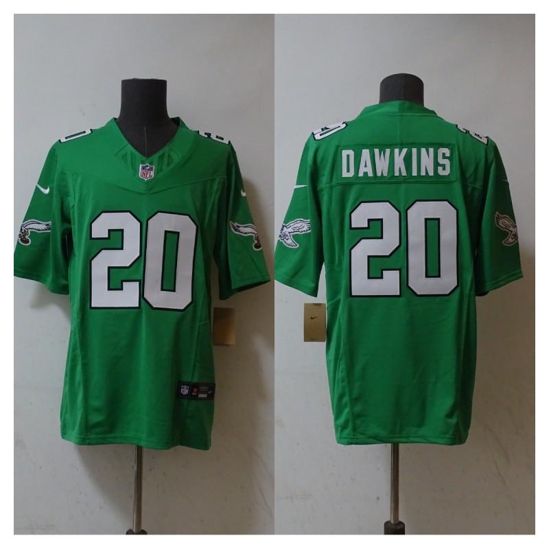 Philadelphia Eagles NFL Fotbalový dres Pánský Retro Styl Týmový Uniforma Košile Oblečení pro Fanoušky Den Zápasu
