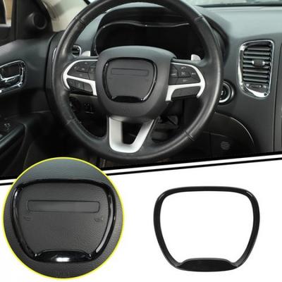 Pierścień Środkowy Pokrywa Listwa Kierownicy Dla Dodge Challenger 15+Durango14+Czarny