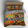 Colorful Mandala Wheels Bedding Duvet Cover Sets Duvet Covers Pillowcases Gifts (1 * Duvet Cover 2 * Pillowcases, Without Duvet Insert)