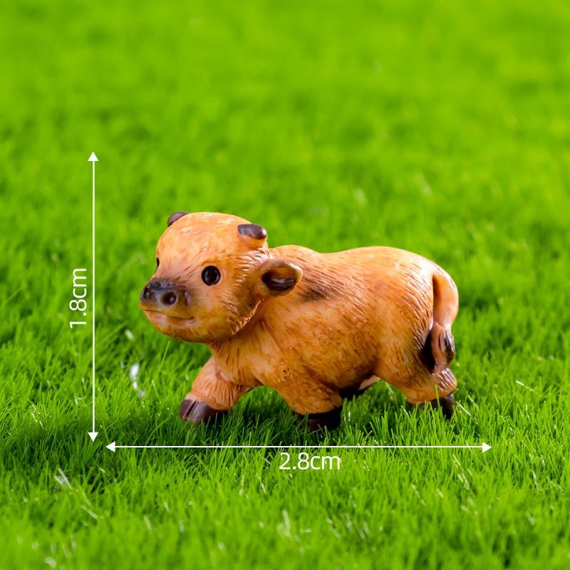 Micro-landscape Cattle Sheep Dogs Pigs Small Animals Rural Farm Landscaping Decorations Accessories Mini Ornaments