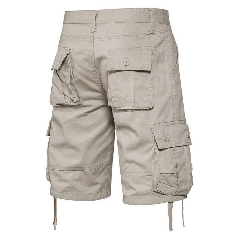Men's Summer Cotton Shorts Shorts Casual Pants Loose Breeches Men's Fashion Casual Shorts
