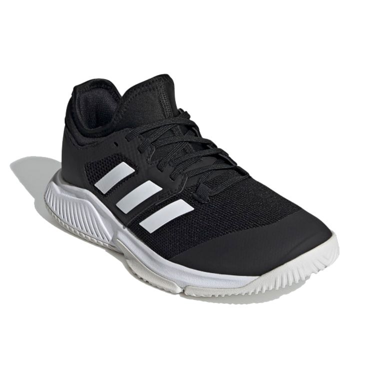 Adidas  Court Team Bounce IN Core Black Women Sneakers Cloud-White Silver-Metallic FX1804