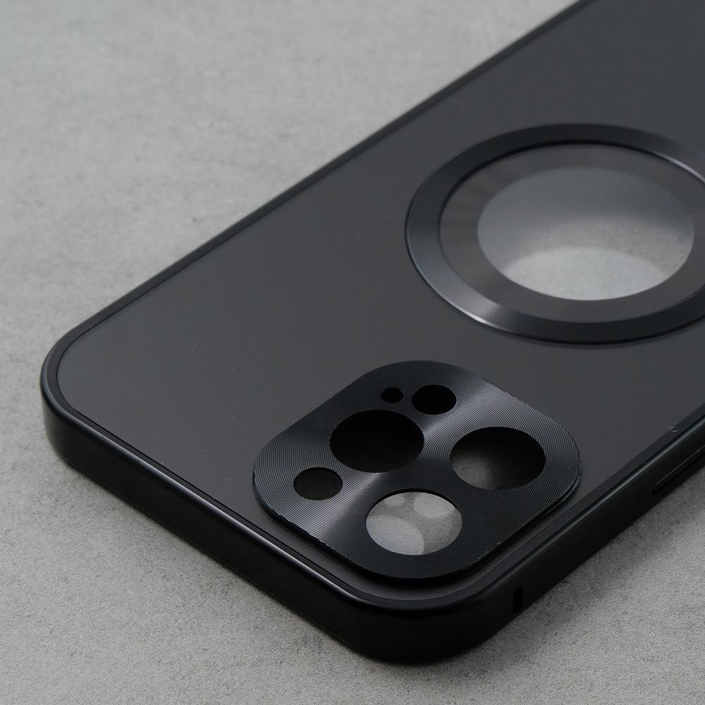iPhone 12 Pro Case, Dual Glass, Magsafe, Black