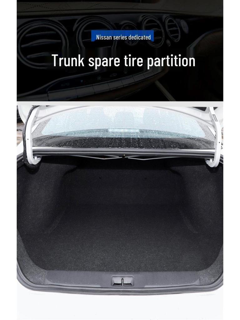 Nissan March & Bluebird Spare Tire Cover: Tailgate Carpet and Luggage Compartment Mat