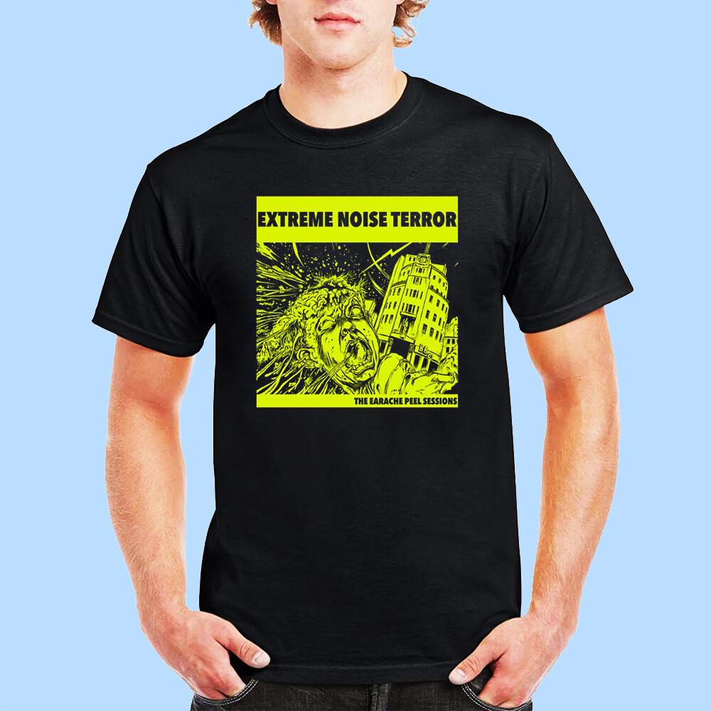 NWT Extreme Noise Terror The Earache Peel Sessions Black T- Shirt Size S 5XL Unisex T-Shirt XXXXL