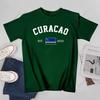 Unisex Unisex Curacao Est2010 Independence Day Tshirt Tees T Shirts WoUnisex Boys 100 Cotton TShirt