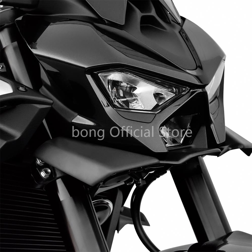 For KAWASAKI Z900/SE 2025 Motorcycle Downforce Winglet Aerodynamic Wing Front Spoiler Kit New Accessories Front Spoiler