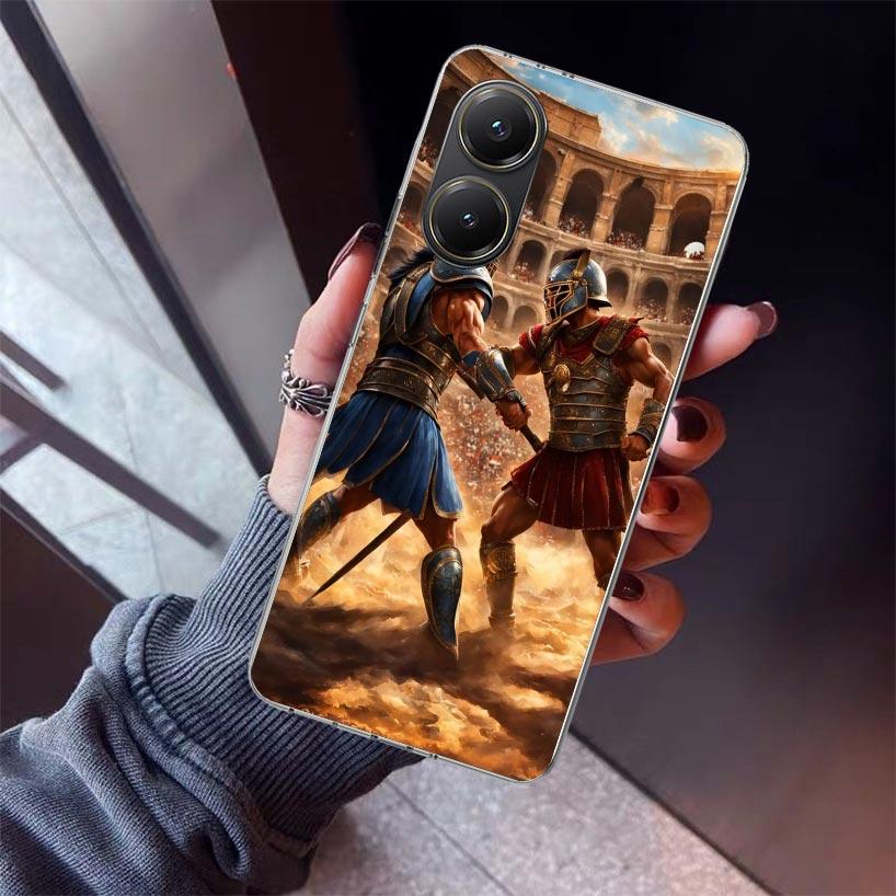 Roman Colosseum Phone Case For Xiaomi Poco X7 X6 X5 Pro F7 Ultra Redmi 15C 15 13 13C 12 12C 10 10A 10C 9 9A 9C 9T Shell Poco X7