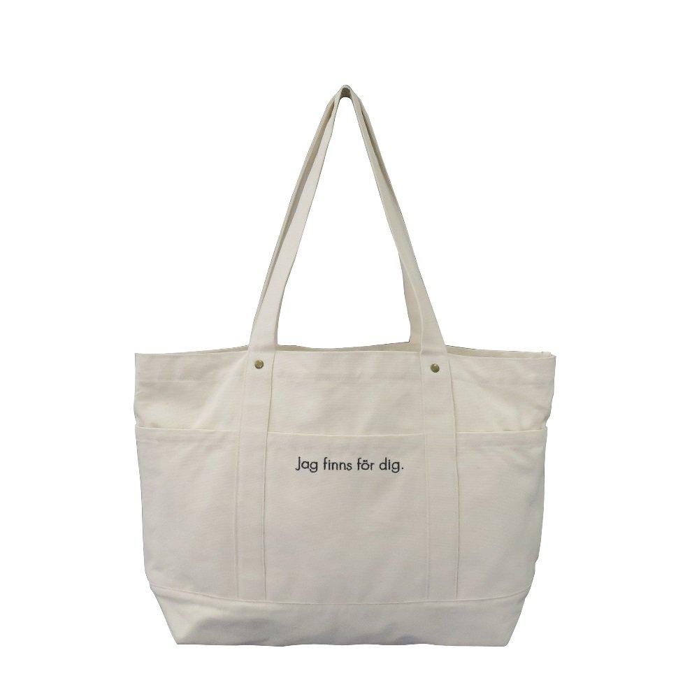 moz Canvas Tote N Bag, Large, Natural,