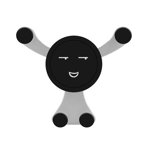 Suporte de telefone para carro Suporte de ventilação de ar Acessórios para interior de automóveis Suporte de celular por gravidade Suporte GPS para Apple iPhone Xiaomi