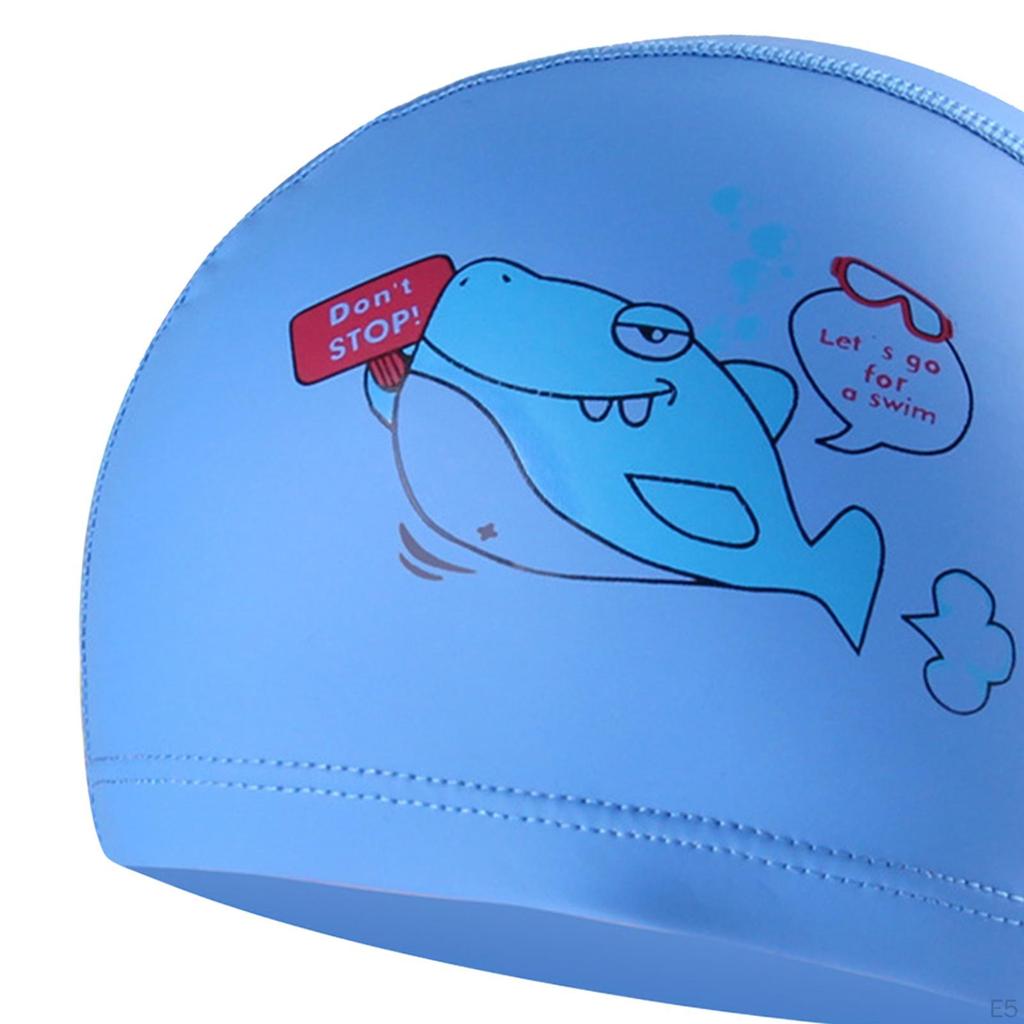 Kids Bathing Swimming Hat girl and boy Animal