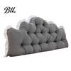 Wedge Pillow for Bed Headboard Cushion with Ruffle Trim, Dorm Pillow, Crown Shape, Comfortable Support College Bedroom Decor, Reading Back Window Seat