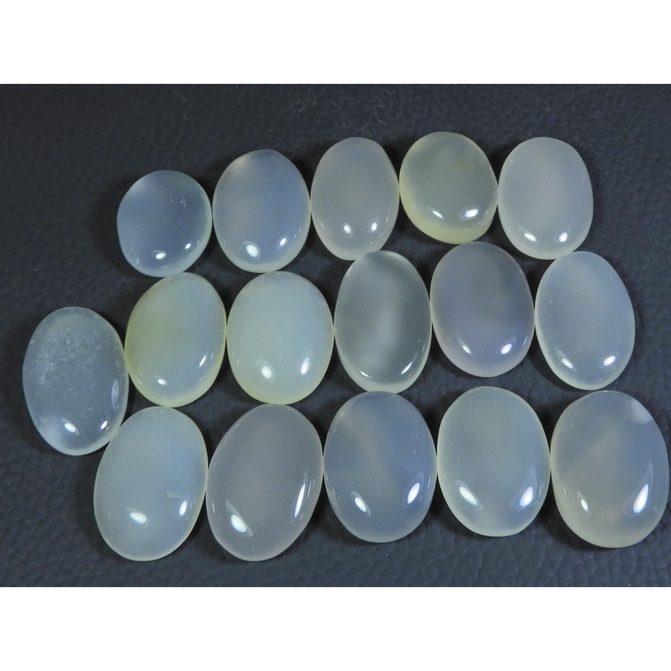 

281Cts. Кольцо из натурального оникса-агата, размер, овальный кабошон, рассыпной драгоценный камень, лот из 16 шт. A-654