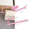 Kitchen Paper Towel Holder, Wall Mounted Paper Towel Holder, Toilet Paper Roll Holder, Cabinet Storage Rack, Napkin Holder
