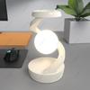 Rechargeable Magnetic Suspension Moon Lamp RGB with Wireless Phone Charger Floating Ball Light Unique Desk Light for Room Decor