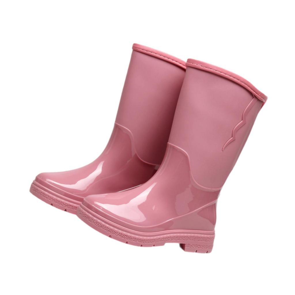 Rain Boots for Women Garden Shoes Waterproof Trendy Footwear Portable Anti Slip Rainboots
