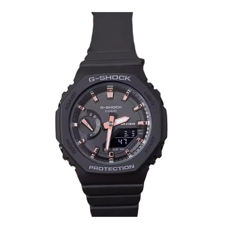 G Shock GMA S2100 1A 42мм GMA-S2100-1AJF Black Dial