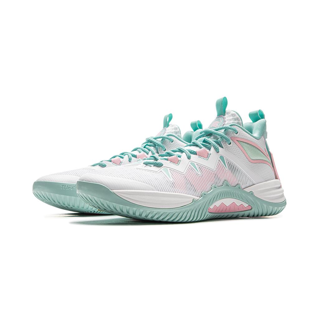 Li Ning Storm 10 Cushioning Slip Resistant Abrasion Resistant Breathable Rebound Low Top Basketball Shoes Men's ABFV017-3