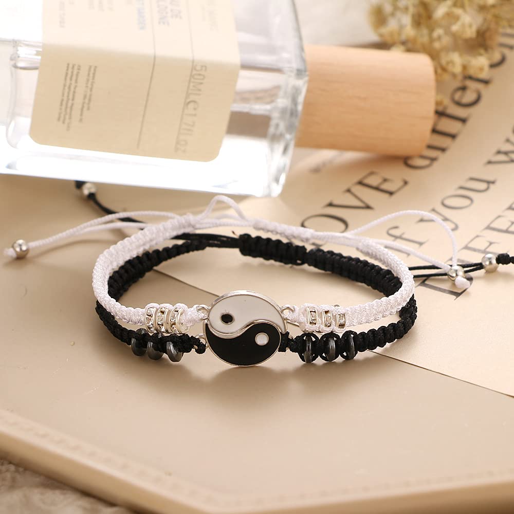 Relationship Friendship Gift Bracelet 1pcs Best Friends Couples Bracelets for Women Men Matching Bracelet Promise Bracelet