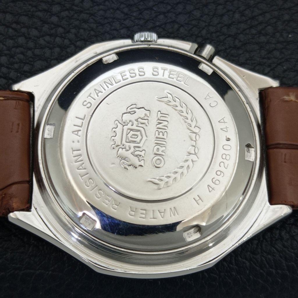 JAPAN VINTAGE ORIENT AUTOMATIC 46941 MENS ORIGINAL DIAL WATCH A705001-1