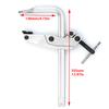 1Pc Heavy Forging Screw Cantilever F-clamp, Max Jaw Opening 30cm Clamp for Wood, Metal, Pipe, Welding and DIY Projects