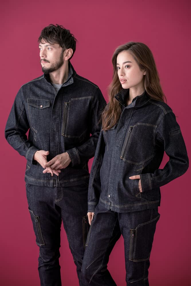 Okawa Clothing Kansai Denimjacke 30012 (1 Indigo, L)