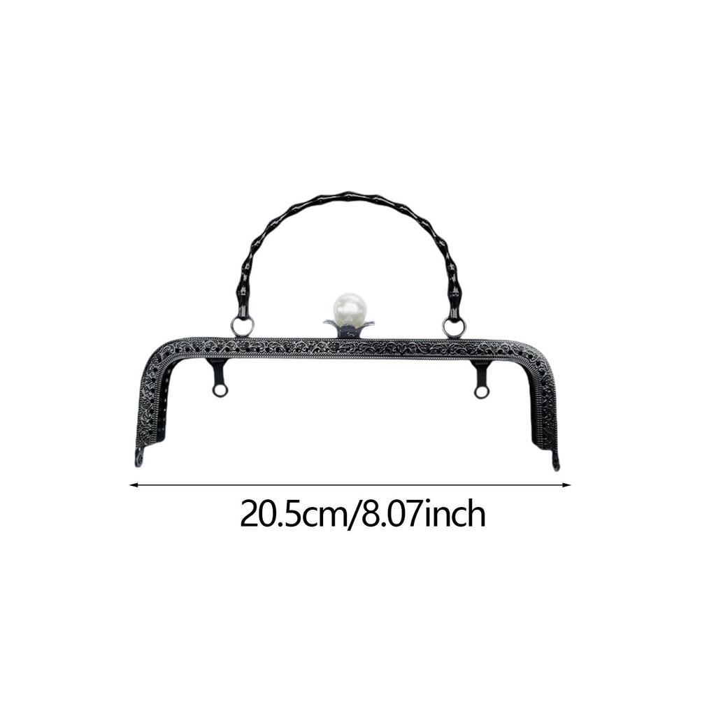 Metall Geldbörsenrahmen Robuste Ersatzbeschläge Geldbörsenzubehör für Geldbörse