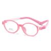 Baby Kids Oval Glasses 3-6 Years Anti Blue Light Glasses Frame Boys Girls Prescription Myopic Hyperopia Graduated Glasses