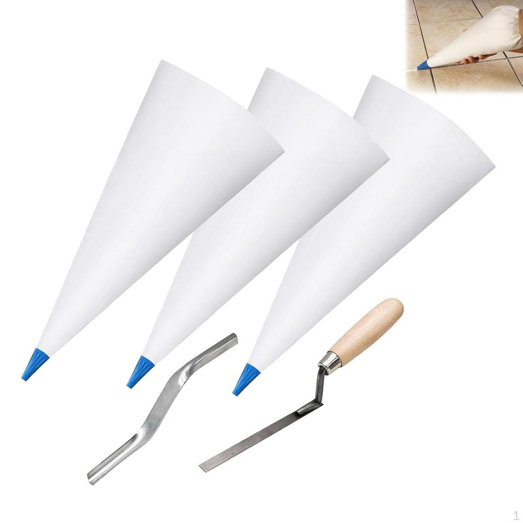 Tile Grout Bag, Jointing Tip Cleaning Tiling Filling ,Piping Bags, Mortar Bag Grouting