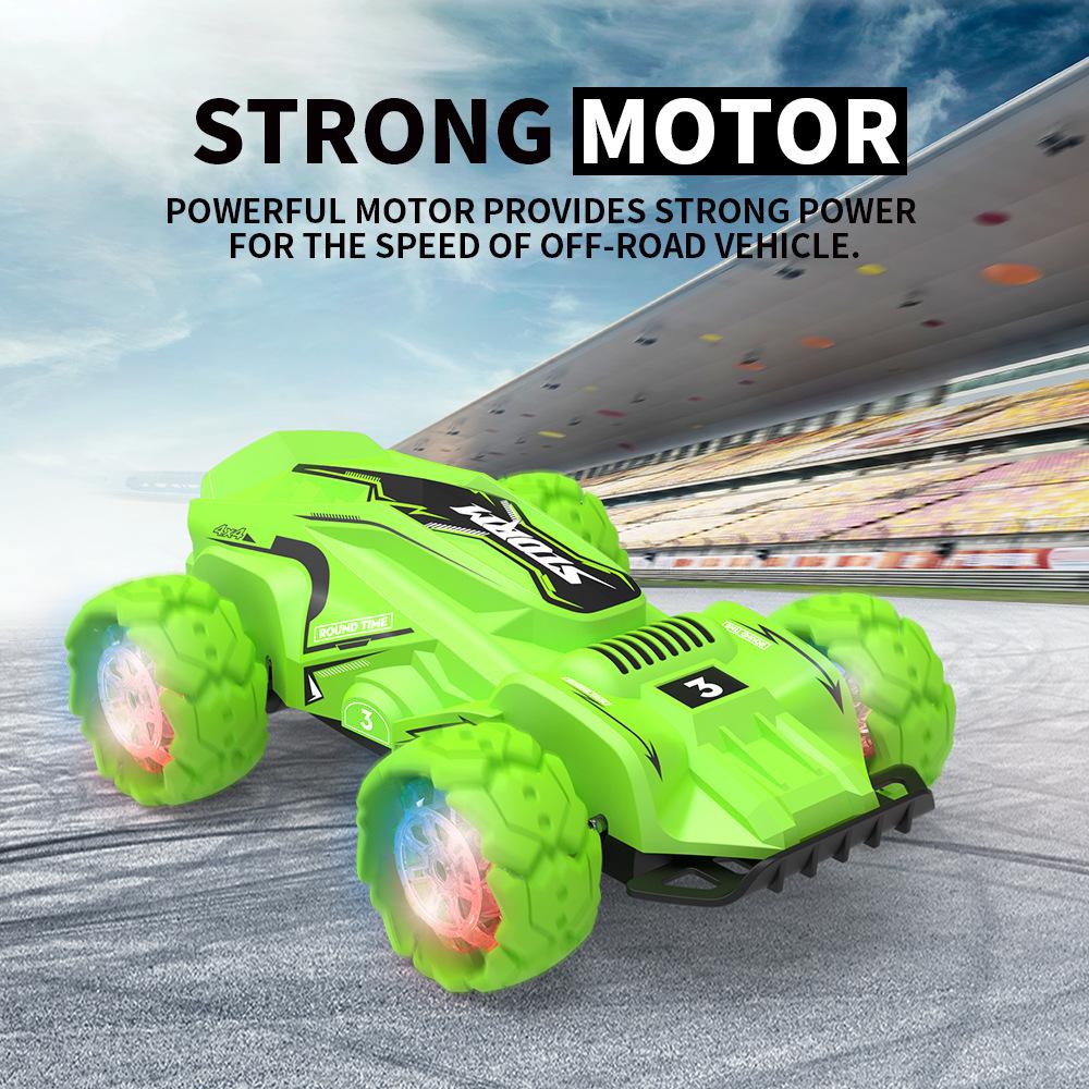 Remote Control Speed Racing Children's Explosive Wheel Stunt Car 2.4G Drift Car Climbing Remote Control Car Toy