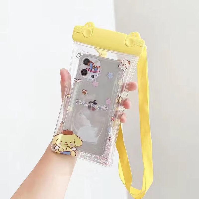 Waterproof Phone Pouch with Airbag and Adjustable Lanyard