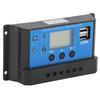 30A LCD Solar Charge Controller 12V 24V Automatic Identification Fully 4‑Stage PWM Controlling