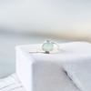 Women Gift Aqua Chalcedony Gemstone 925 Sterling Silver Jewelry Handmade Ring RR-31-10
