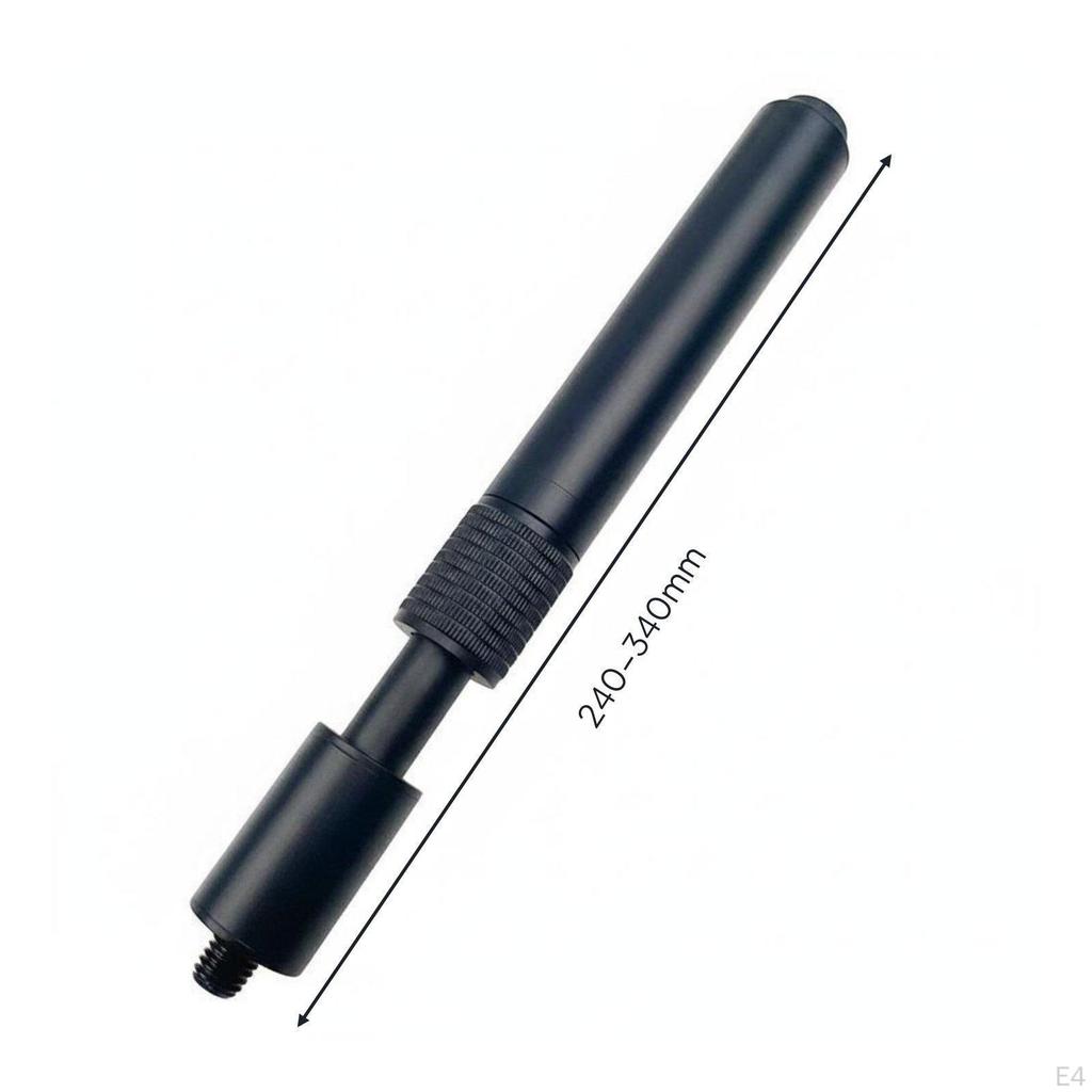 Telescopic Cue Aluminum Pool Extension Rotating Outer Thread Game Accessories for Room