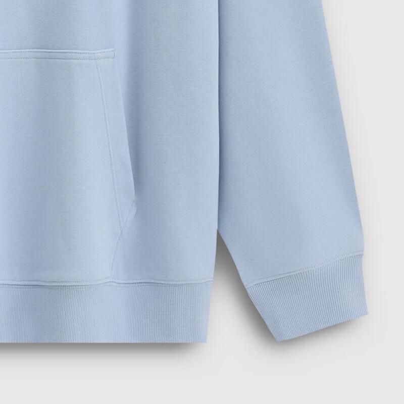 Gap Unisex Logo Embroidered Loose Hooded Sweatshirt