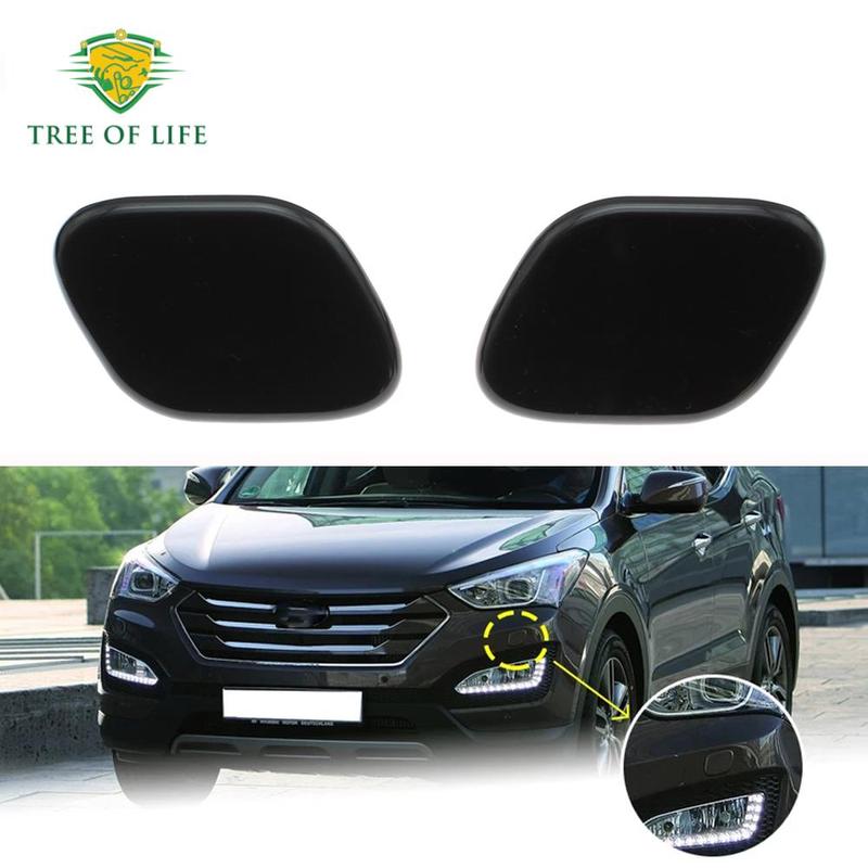 98681-2W000 98682-2W000 HeadLight Lamp Washer Spray Cleaning Actuator Cover Cap For Hyundai Santa Fe III 2013 2014 2015 2016