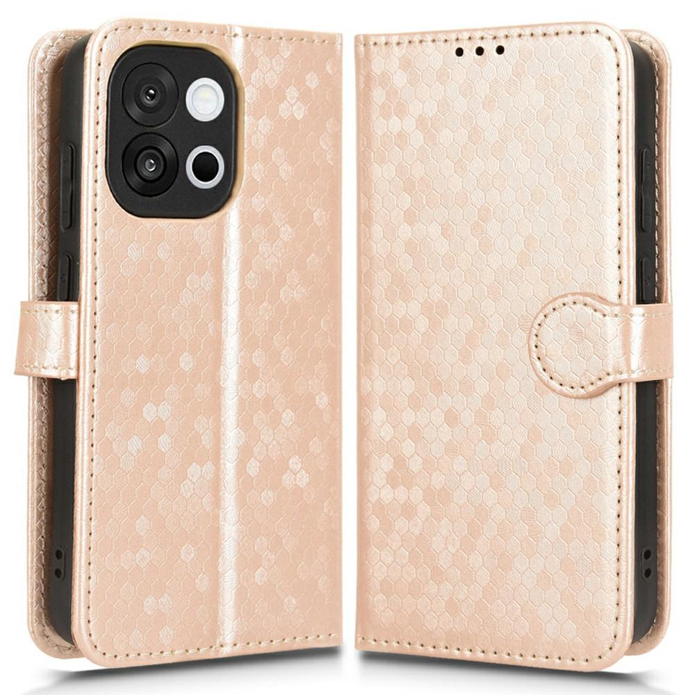 For OnePlus 13T 5G Wallet Case Dot Pattern Imprint PU Leather Phone Cover