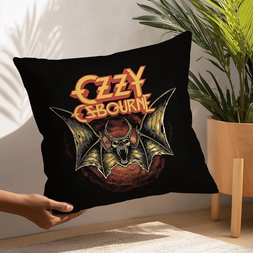 Singer-O-Ozzy Osbournes Pillow Case Plush Fabric Soft  Pillowcase Double Sided Print Cushion Cover Household Gifts