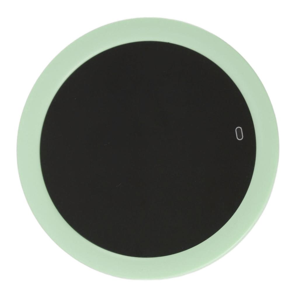 USB Coffee Mug Warmer Electric Gravity Switch 55 Celsius Degree Milk Heating Plate for Office Green