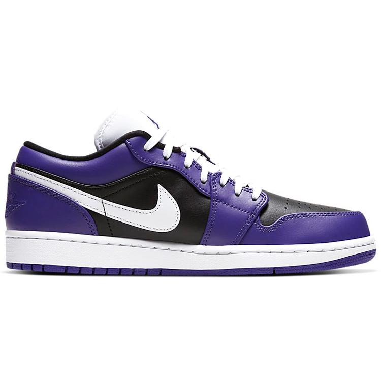 New Jordan 1 Low Court Purple 553558-501