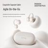 SANAG F20S Pro Clip-on Open-Ear AI Bluetooth Earbuds